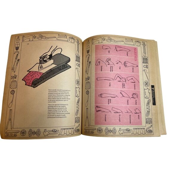 Vintage Book The Complete Family Sewing Book Awesome Art/Ephemera Gold Mine - Picture 6 of 10